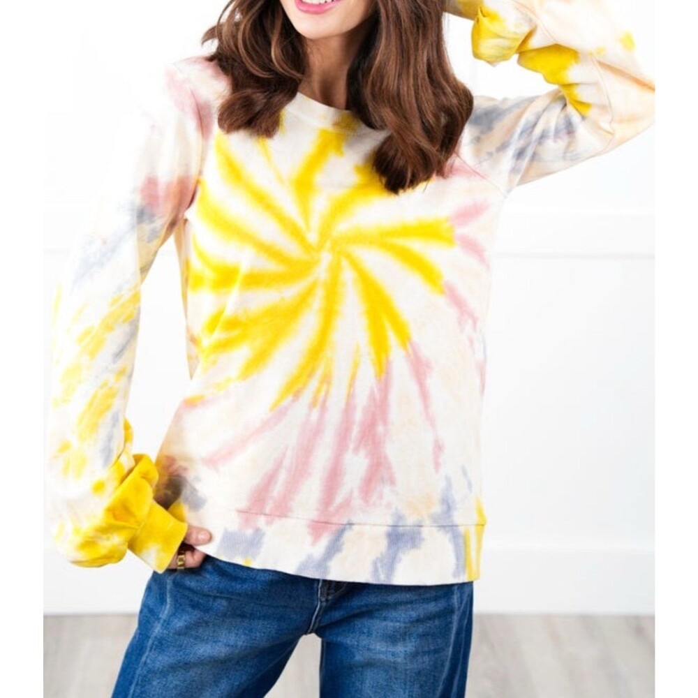 MYSTREE top Long sleeve tshirt TYEDYE SHIRT mystree shirt tie dye NEW small nwt